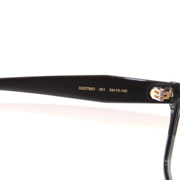 Gucci GG0798O 001 53 0798O Black Eyeglasses 0798 main image 2